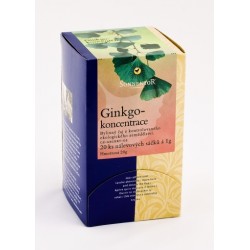 Čaj Ginkgo koncentrácia porc. 20x1 g BIO, Sonnento
