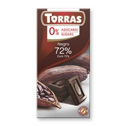 Čokoláda  DIA  horká  72%  75g Torras