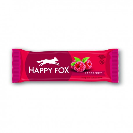 Tyčinka malinová  50g HAPPY FOX