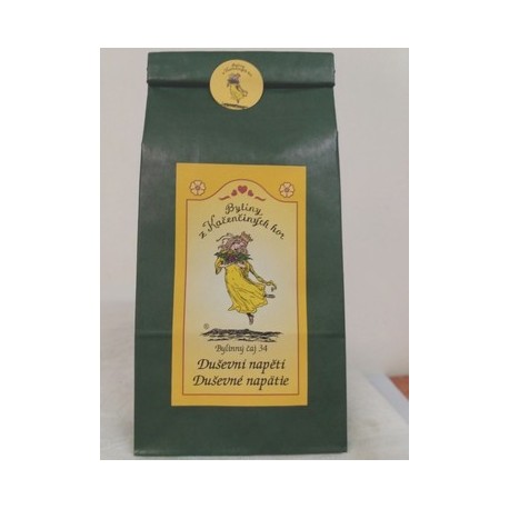 Duševné napätie čaj bylinný 50 g Kačenka
