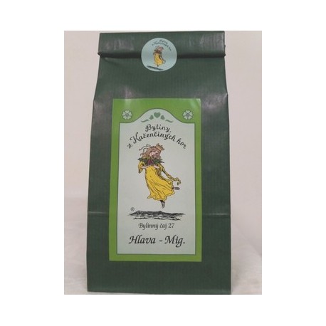 Migréna čaj bylinný 50 g Kačenka