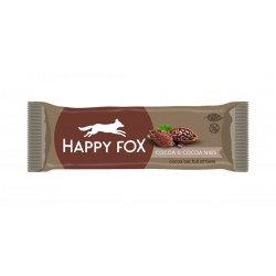 Tyčinka kakaová s kakaovými bôbami  50g HAPPY FOX