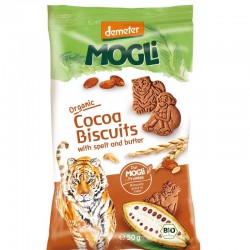 Mini suš.maslové Tiger kakao bez cukru Bio 50g