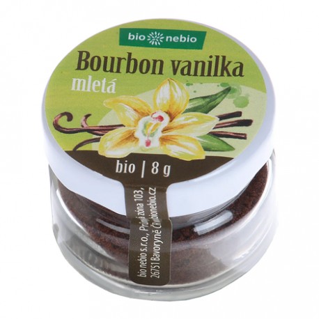 Vanilka Bourbon mletá Bio 8g BN