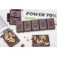 Horká čokoláda  70% s lieskovými orechami Bio 50g Powerlogy