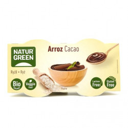 Dezert ryžový kakaový 2x125 g BIO NaturGreen