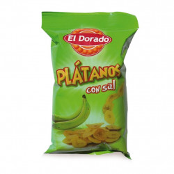 Chipsy - banánové slané  100g Platanos