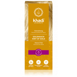 Khadi-rastlinná farba na vlasy ZLATÝ PRELIV  100g