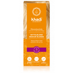 Khadi -rastlinná farba na vlasy STREDNE BLOND 100g