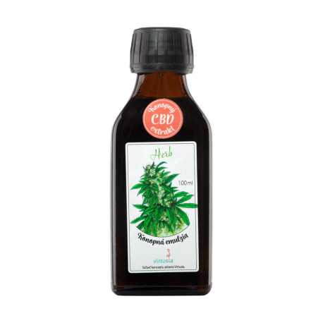 Konopná masážna emulzia -CBD extrakt  sprej 250ml