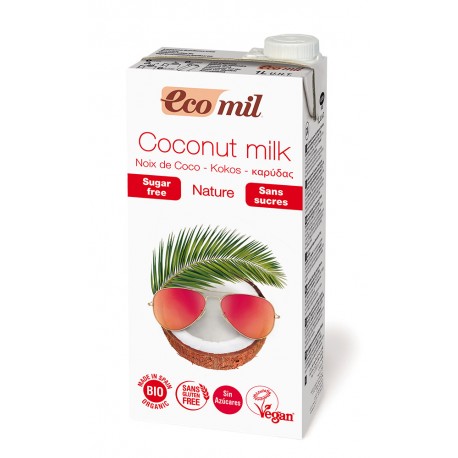 Mlieko kokosové - BIO natural  1l Ecomil
